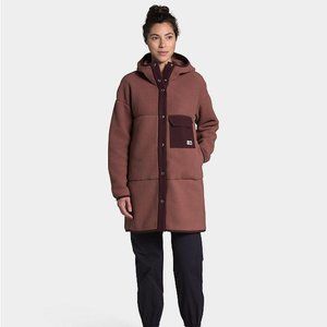 NORTHFACE Cragmont fleece coat maroon